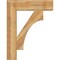 Ekena Millwork Westlake Block Rough Sawn Bracket, Western Red Cedar, 6"W x 28"D x 36"H BKT06X28X36WTL05RWR - alternate 3